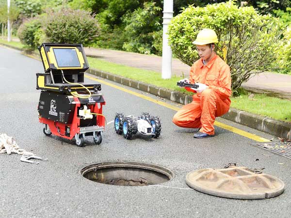 企石镇管道机器人检测