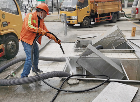 企石镇隔油池清理