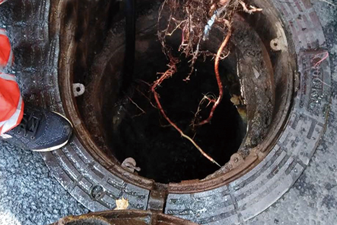 企石镇管道预处理